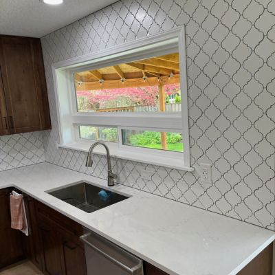 tile backsplash design from Floors With Flair in Hillsboro, OR